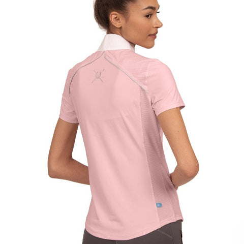 Chestnut Bay Ladies SkyCool® Liberty Short Sleeve Show Shirt - Blush