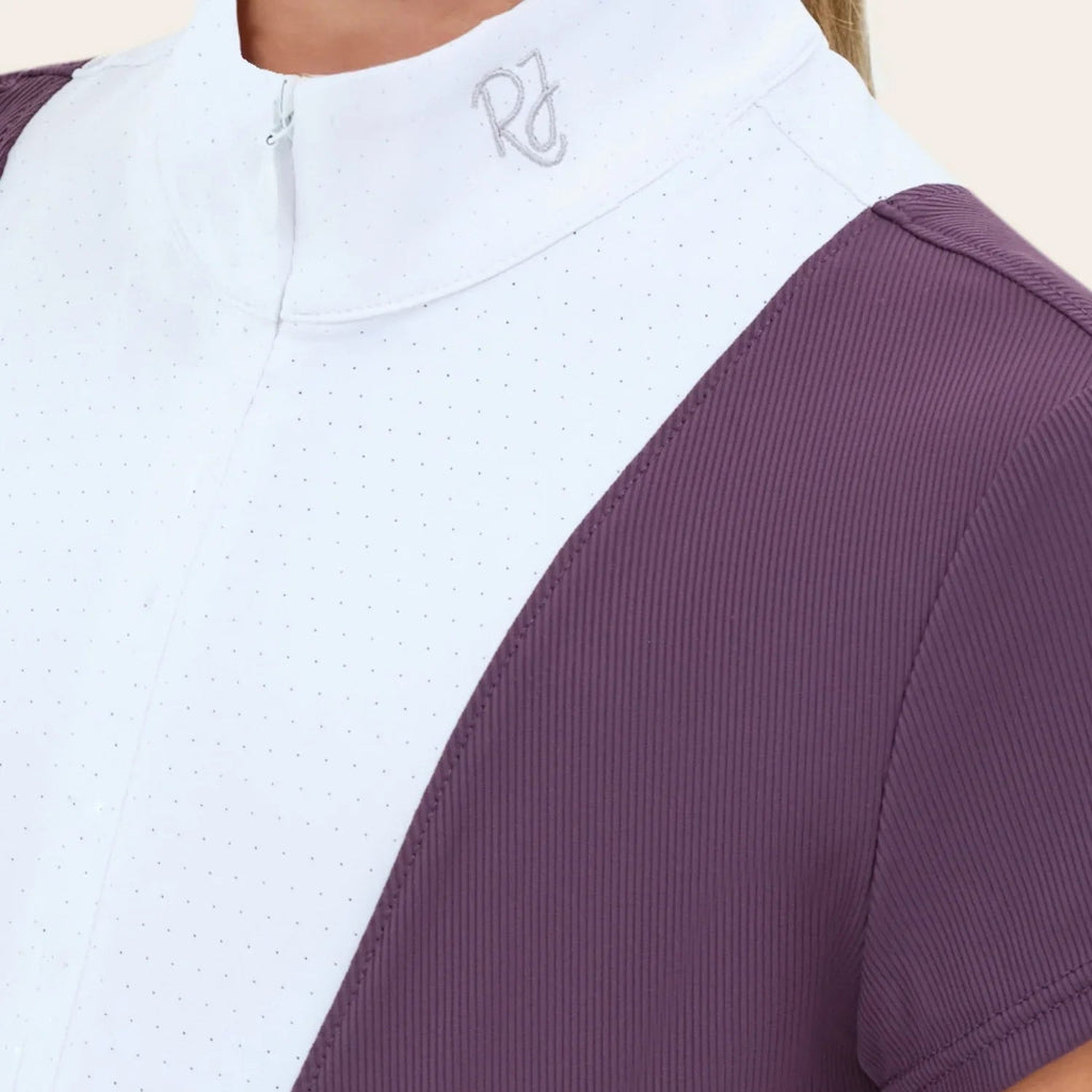 R.J. Classics Girls Celeste Jr. Show Shirt - Grape
