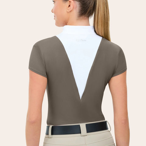 R.J. Classics Ladies Celeste Show Shirt - Taupe