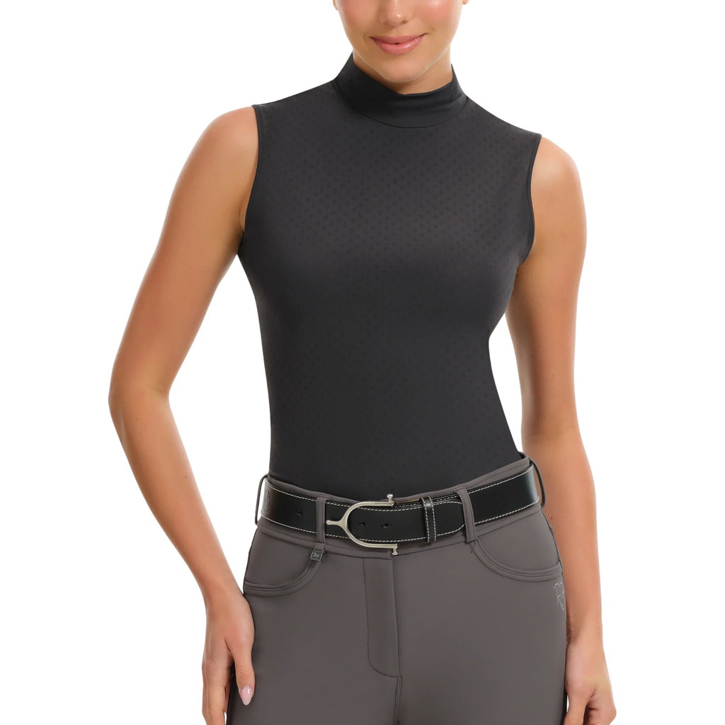 R.J. Classics Ladies Corrie Mock Neck - Smoke