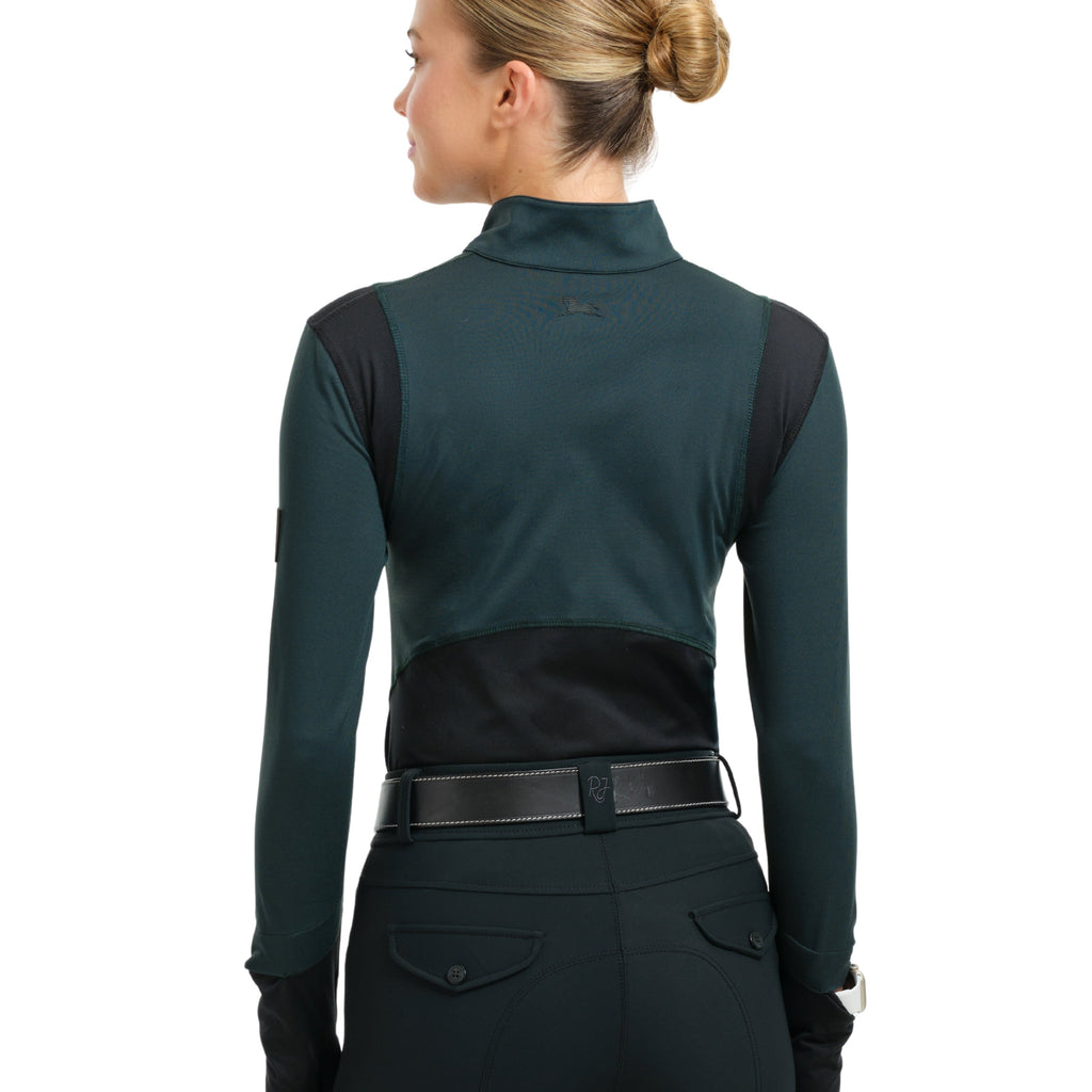 R.J. Classics Ladies Dylan 1/4 Zip Top - Magical Forest