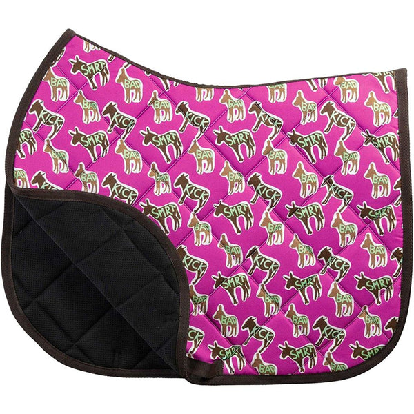 Dreamers & Schemers Saddle Pads - Donkey Talk