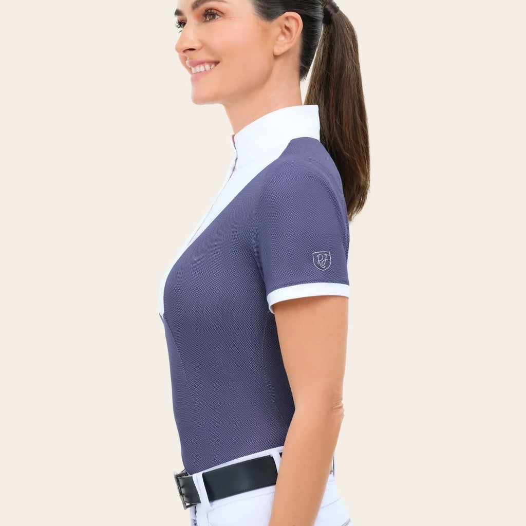 R.J. Classics Ladies Elsie Show Shirt - Twilight Pindot