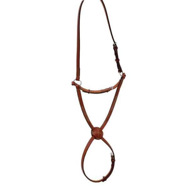 Edgewood Leather Fancy Raised Figure 8 Noseband