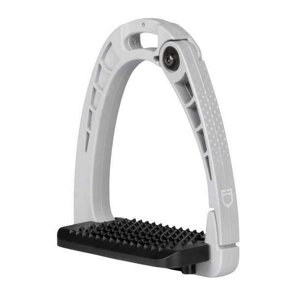 Equestro Junior Stirrups - side opening and wide tread