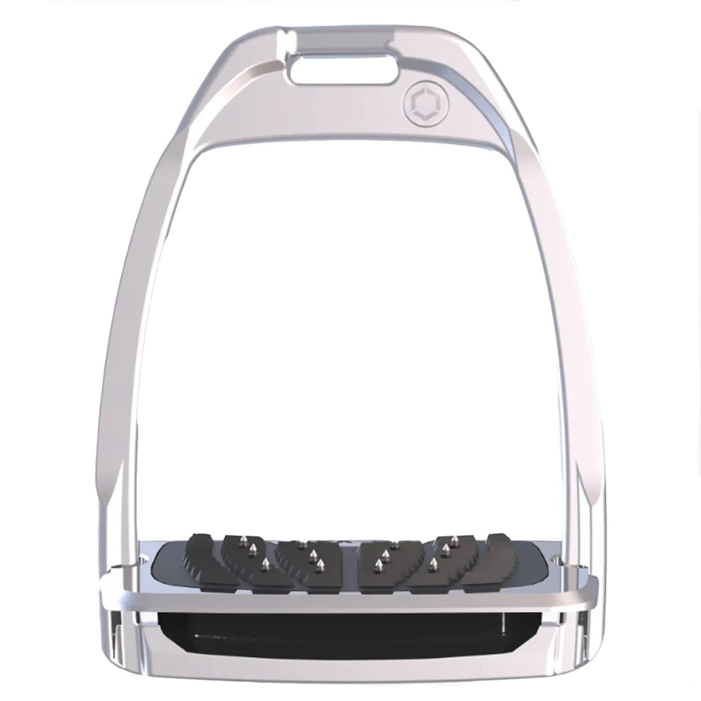 Flex-On Hunter H Stirrup Irons - Inclined, Ultra-Grip