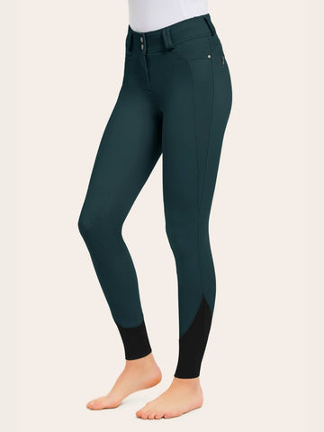 R.J. Classics Ladies Hayden Silicone KP Breeches | Forest