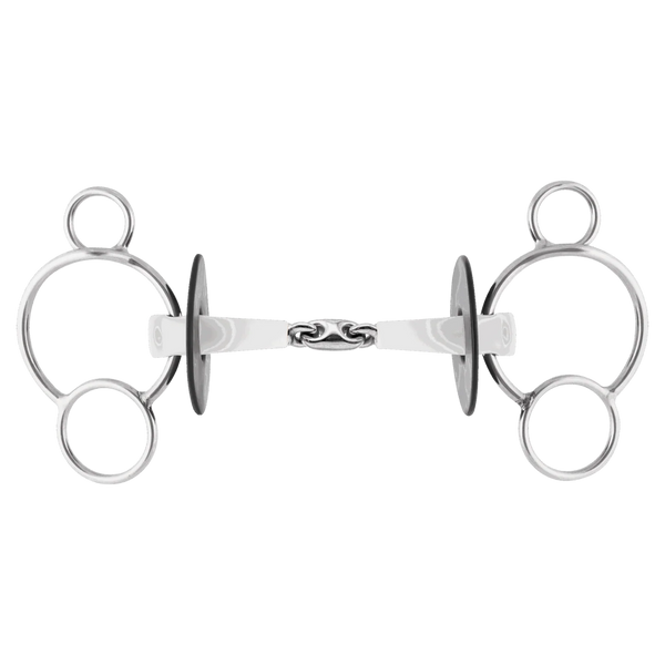 Herm Sprenger | NATHE 3 Ring Bit (Double-Jointed) 5.25" 20mm