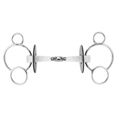 Herm Sprenger | NATHE 3 Ring Bit (Double-Jointed) 5.25" 20mm