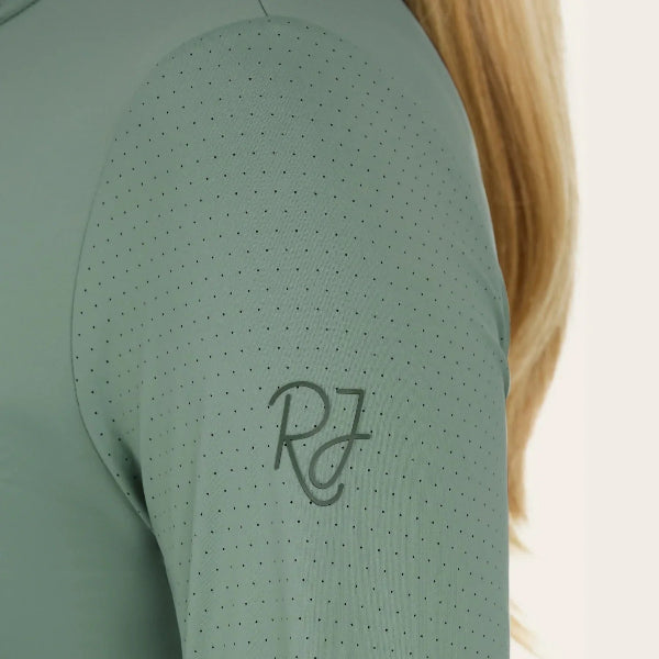 R.J. Classics Jemma Mock Neck Shirt | Iceberg Green