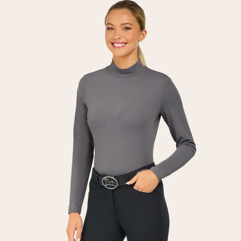 R.J. Classics Jemma Mock Neck Shirt | Storm Front