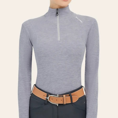 R.J. Classics Logan 1/4 Zip Shirt | Frost Heather
