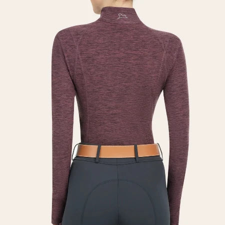 R.J. Classics Logan 1/4 Zip Shirt | Roan Rouge Heather