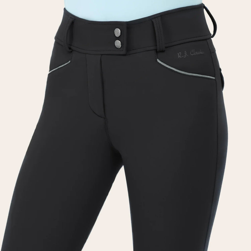R.J. Classics Ladies Margot Luxe-Tek Breech - Black