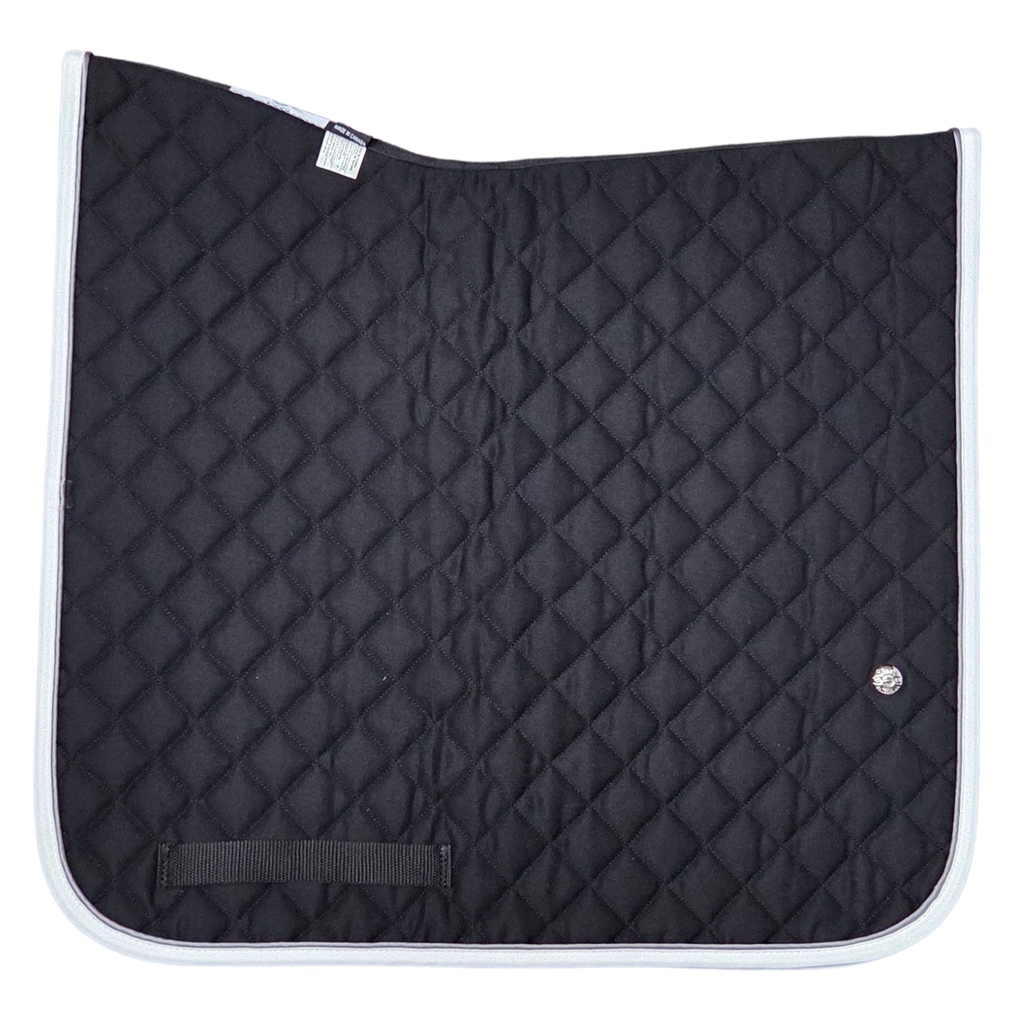 Ogilvy Dressage Baby Pad - Small - Black/Silver Grey/White
