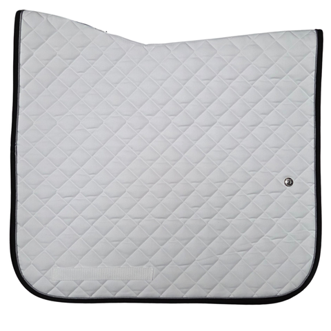 Ogilvy Dressage Baby Pad - White/ Silver Grey/Black