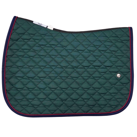 Ogilvy Jump Pony Baby Pad - Hunter Green/Burgundy/Navy