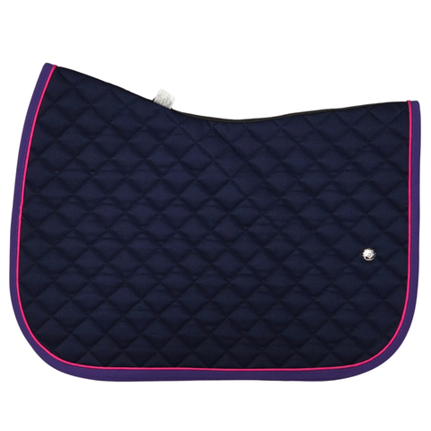 Ogilvy Jump Pony Baby Pad - Navy/Hot Pink/Bright Purple
