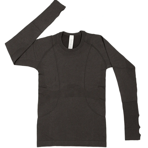 Equitation Tech Long Sleeve Top - Graphite