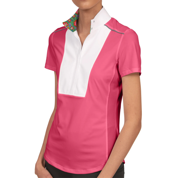 Chestnut Bay SkyCool® Liberty Youth Show Shirt - Coral