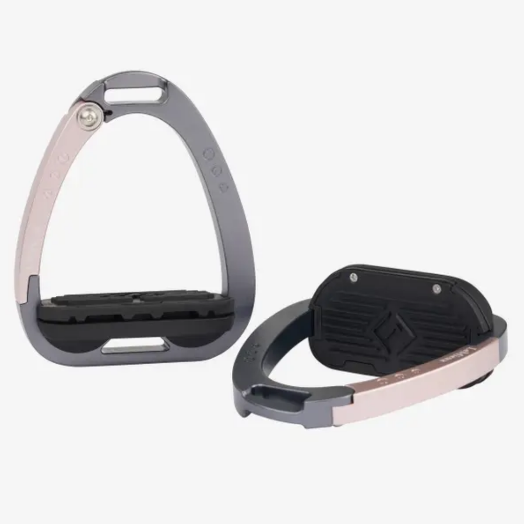LeMieux Junior Vector Balance Stirrup - Rose Gold