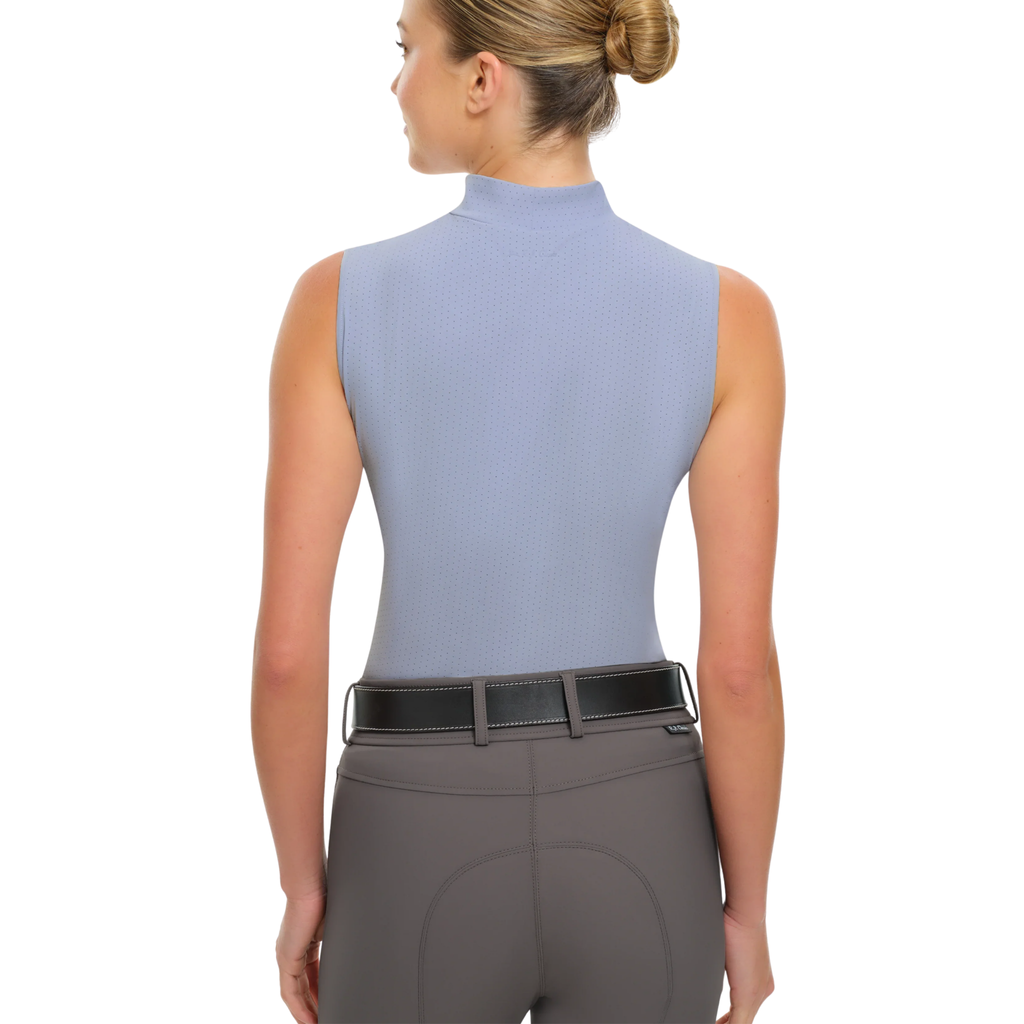 R.J. Classics Ladies Corrie Mock Neck - Icelandic Blue