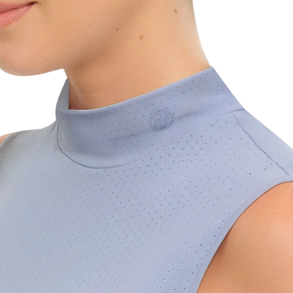R.J. Classics Ladies Corrie Mock Neck - Icelandic Blue