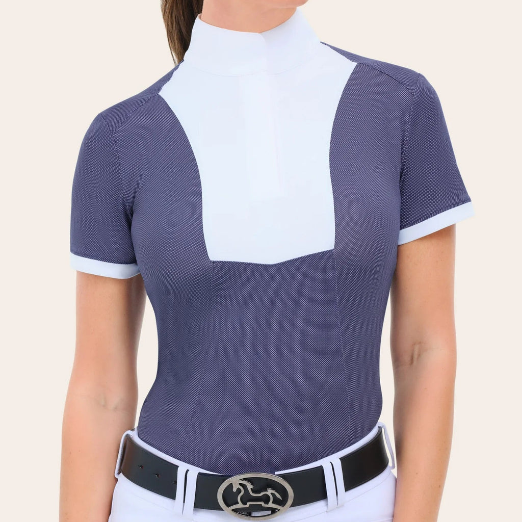 R.J. Classics Ladies Elsie Show Shirt - Twilight Pindot