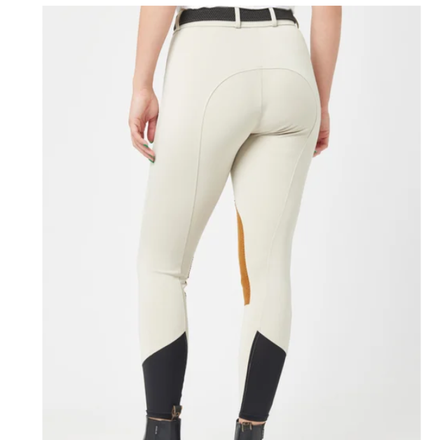 Royal Highness Ladies Meryl Knee Patch Breech - Tan