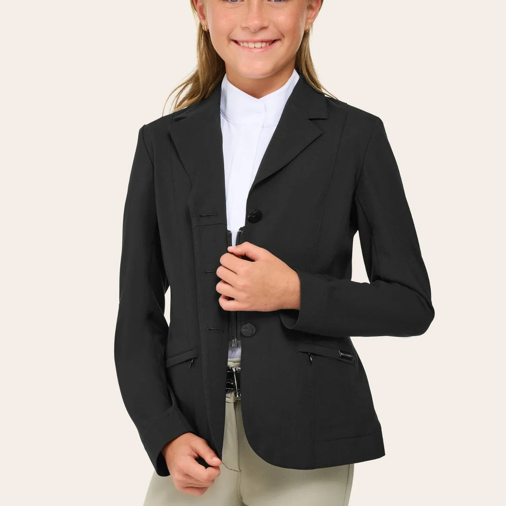 R.J. Classics Girl's Sloane Jr. Show Coat | Black