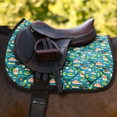 Dreamers & Schemers Saddle Pad | Matcha