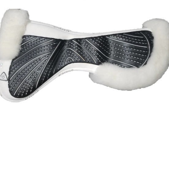 Acavallo Close Contact Gel & Memory Foam Half Pad -Wyldewood Tack Shop -  Buy Online