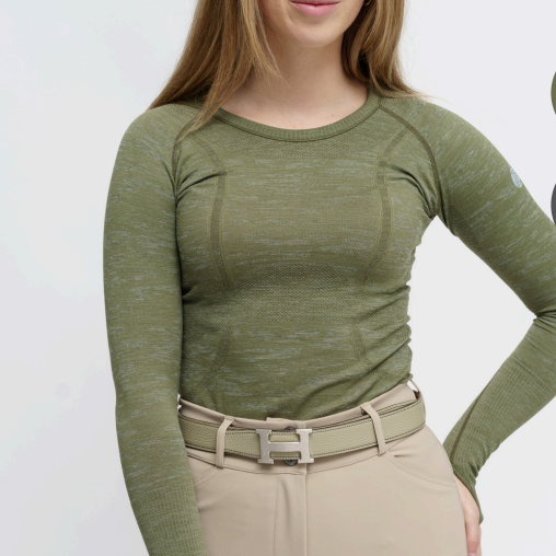 TKEQ 'KENNEDY' Seamless Long Sleeve | Wall Street Camo