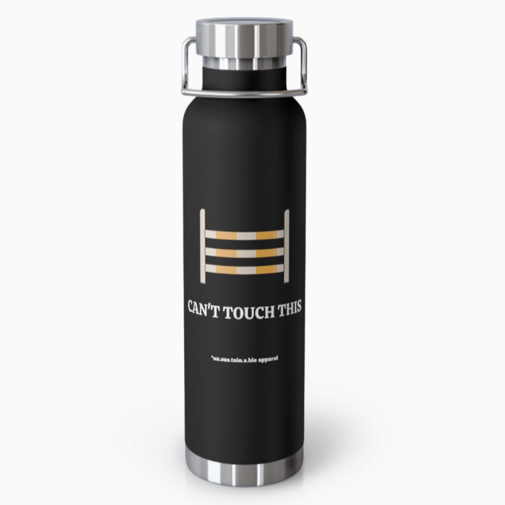 Copper Vacuum Insulated Bottle, 22oz - Can't Touch This