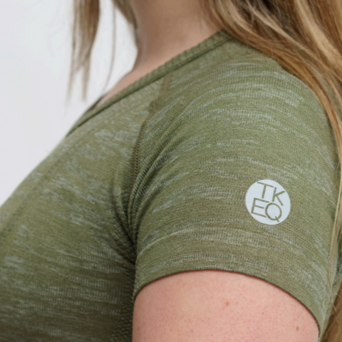 TKEQ 'KENNEDY' Seamless Short Sleeve | Wall Street Camo