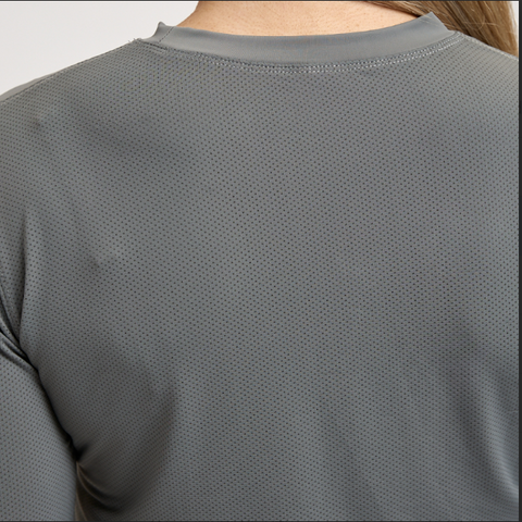 TKEQ GlobeTrot Performance Top - Nickel