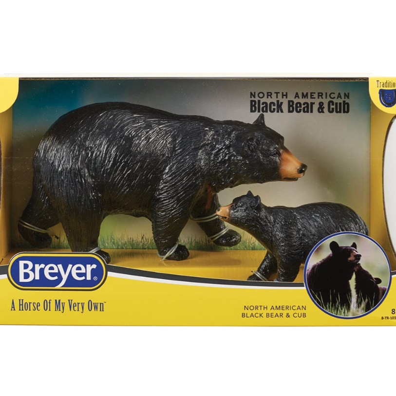 Breyer Black Bear and Cub Set