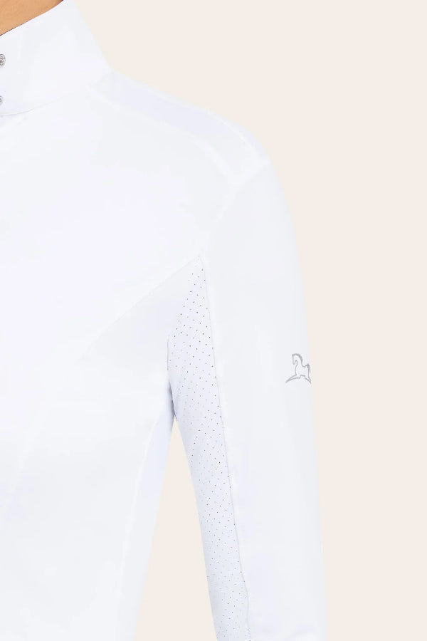 R.J. Classics Ladies Tori Long Sleeve Show Shirt | Geo Floral