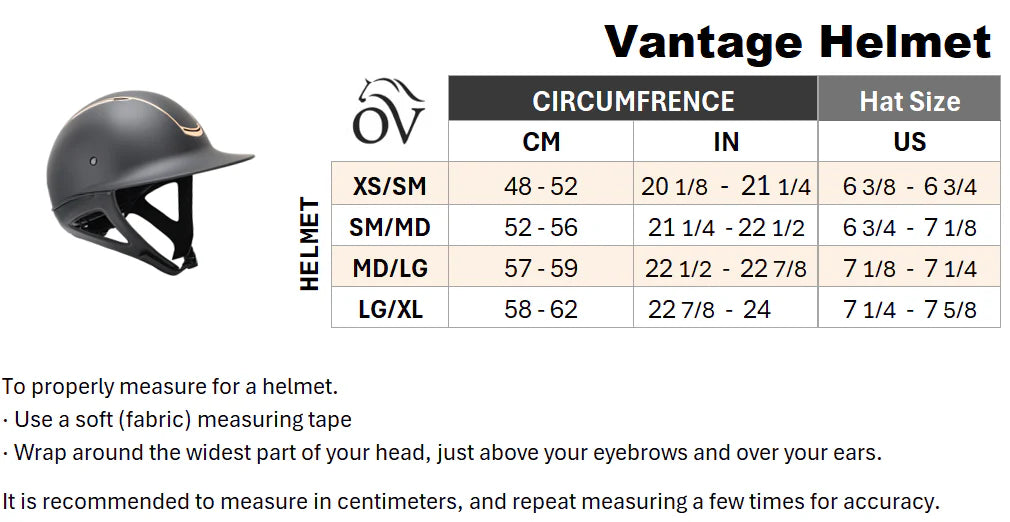 Ovation Vantage ERT Helmet - Black Matte