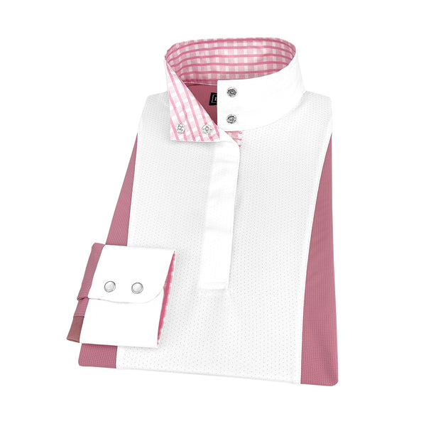 Essex Classics Ladies “Luna II” Pink Long Sleeve Show Shirt