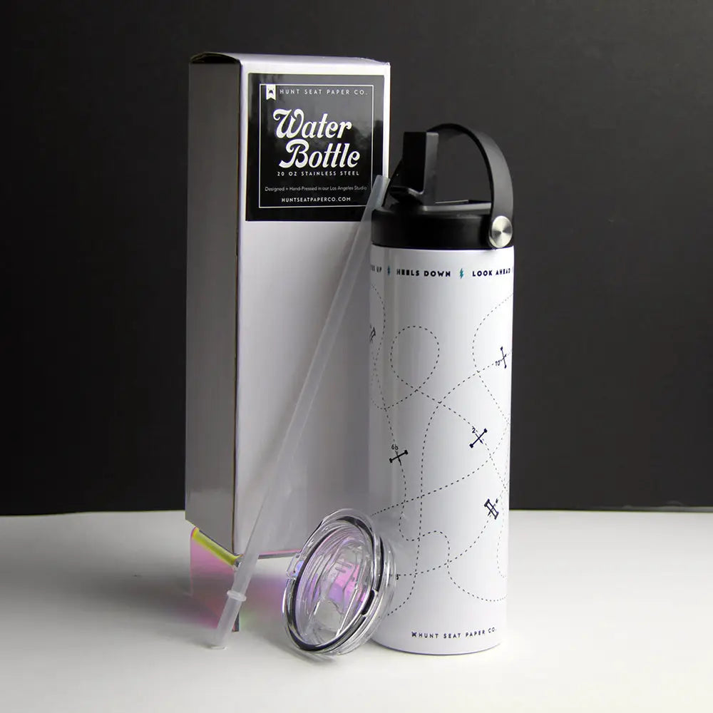 Hunt Seat Paper Co Off Course Stainless Steel Water Bottle