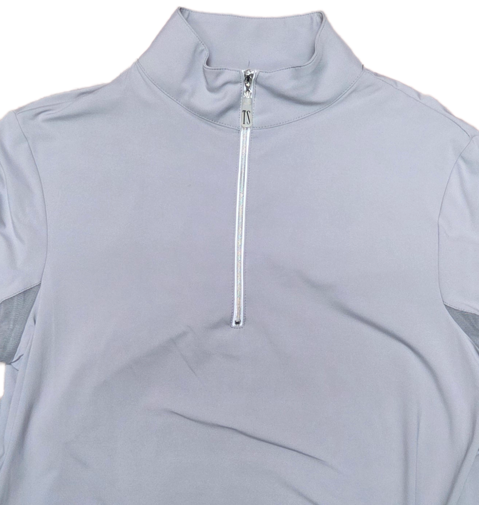 Tailored Sportsman IceFil Long Sleeve Riding Shirt - Grey Skies