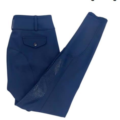 Tailored Sportsman Tech Light Breeches - Navy Silicon