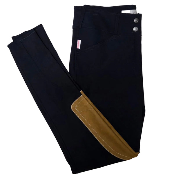 Tailored Sportsman Tech Light Girls Breeches - Black