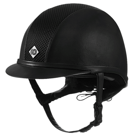 Charles Owen AYR8+ Leather Look Helmet