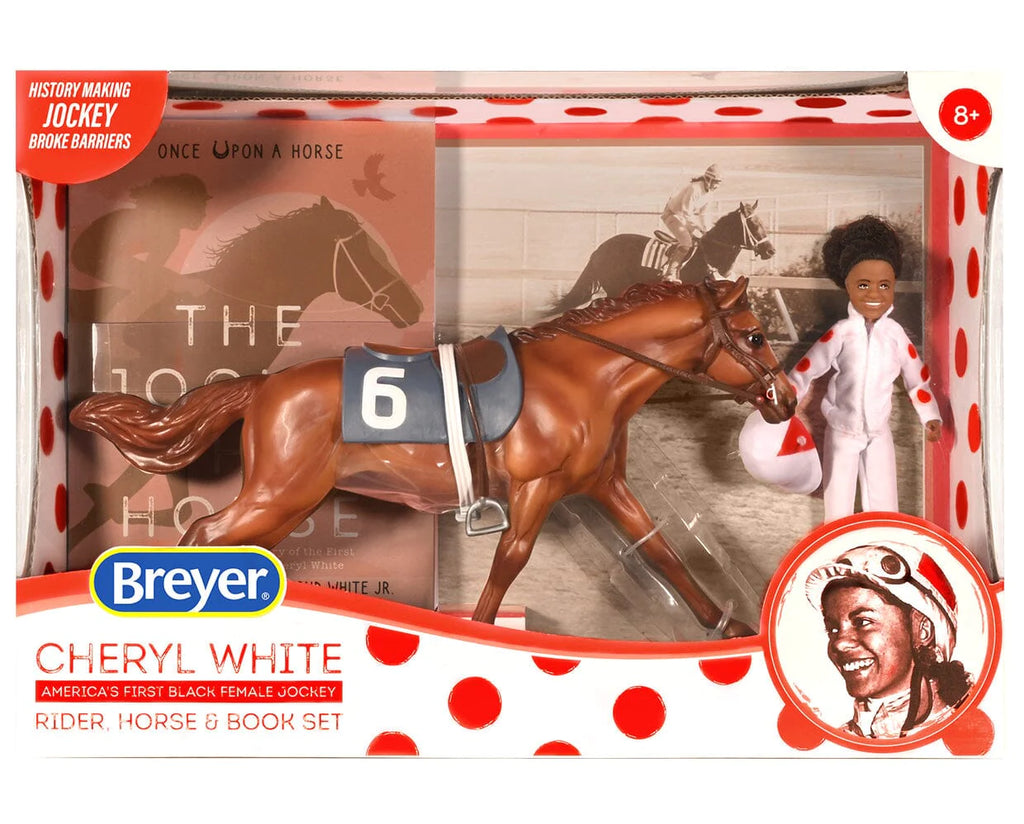 Breyer Cheryl White - Rider, Horse, and Book Set | 6236