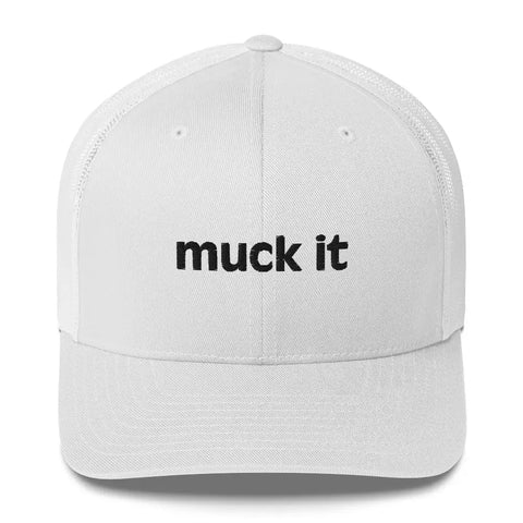 Retro Trucker Cap/Embroidered - Muck It