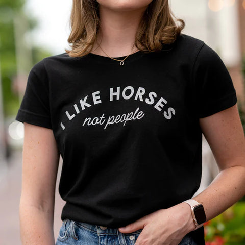 DappleBay | I Like Horses Tee