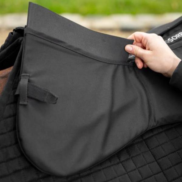 ProSorb Plain 2 Pocket Half Pad Black
