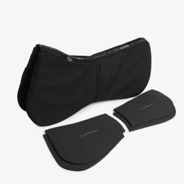 ProSorb Plain 2 Pocket Half Pad Black